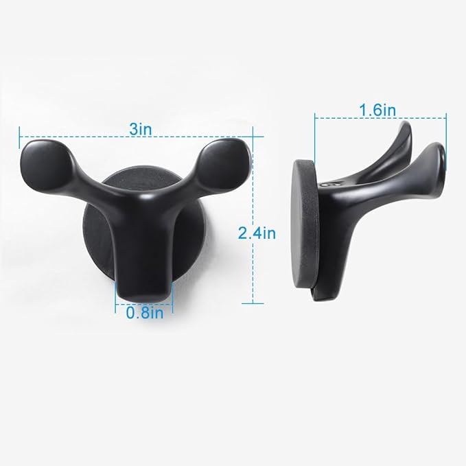 Picowe 2 Pack Magnetic Wreath Hanger Wreath Holder Wreath Hanger Hook for Metal Front Door for Christmas Decorations (Style A)