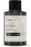 VINEVIDA [4 Fl Oz] Cedarwood & Amber Fragrance Oil for Cold Air Diffusers, Fall Essential Oils for Diffuser Oil Refill & Air Freshener Room Spray