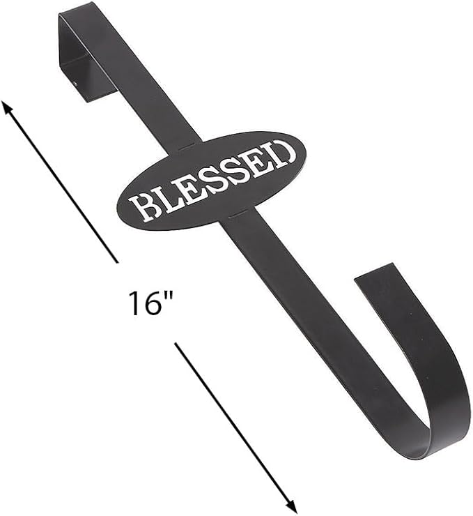 Fun Express Blessed Wreath Door Hanger - Home Decor - 1 Piece