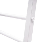 Scarf Organizer, Metal Hijab Organizer, 10 Tier Scarf Holder Hanger for Multiple Scarves, Freestanding Hijab Stand Belt Pants Hanging Rack for Home, Commercial, Clothing Store (White, 80cm)