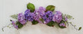 V-MAX 28" Hydrangea Swag - Lavender Purple Colors