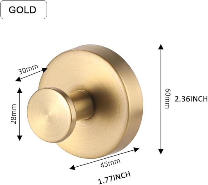 Suction Cup Wreath Hanger，Suction Cup Hooks Hanging 15 Lbs，Waterproof Suction Cup Wreath Holder for Windows (Gold, 4)