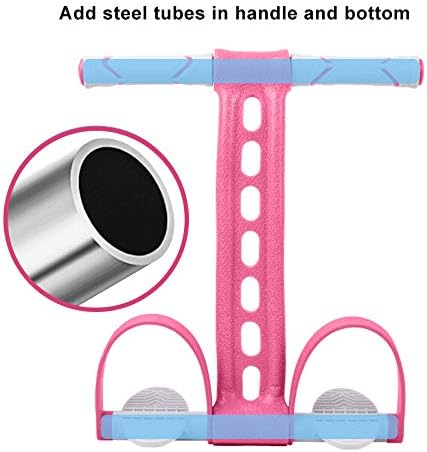 Pedal Resistance Bands with Handles Exercise Bands Multifunction Tension Rope Fitness for Working Out Arm Abs Legs Stretch Bands