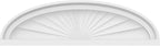 26" W x 7-1/2"H x 2" P Elliptical Sunburst Architectural Grade PVC Pediment