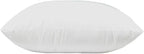 MoonRest® 16x22 Inch Synthetic Down Alternative Rectangle Pillow Insert Form Stuffer for Sofa Shams, Decorative Throw Pillow, Cushion and Bed Pillow Stuffing - Hypoallergenic 16“X 22”