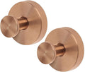 Linwnil Suction Cup Wreath Hanger，Suction Cup Hooks Hanging 10 Lbs，Waterproof Suction Cup Wreath Holder for Windows, Shower, Wreaths，Smooth Doors (Rosegold, 2 Pack)