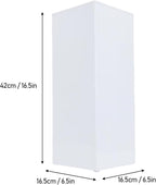 Umbrella Stand, Umbrella Holder for Entryway, Metal Square Umbrella Rack Organizer Freestanding, for Canes Walking Sticks (White)