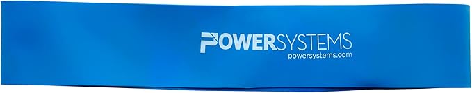 Power Systems Versa Loop – Commercial Grade Color-Coded Exercise Resistance Band for Working Out, Elastic Band for Physical Therapy, Strength, Fitness Training at Home or Gym