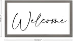 Life Positive Quote Wood Sign with Bible Verse Welcome Gray Frame Wooden Plaque Birthday Housewarming Gift for New Home Cafe Bar Farmhouse Porch Garden Yard Cottage Wall Decor 12x22in