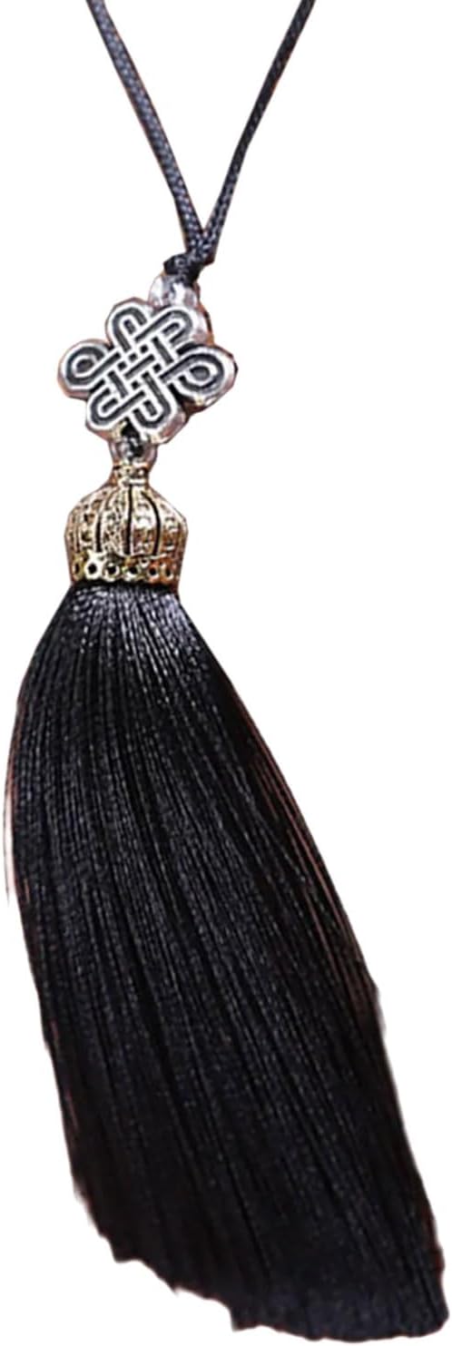 Chinese Knot Tassels Pendant Handmade Polyester Tassels Chinese Tassels Great for Home Decors and Festival Ornament