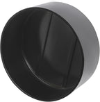 Round Display Pedestal Stand, Event Decor Display Plinth Stands, Bridal Shop Cylinder Plinth Raiser Table, Party Event Decor Circle Pedestal Stand for Boutiques Model Air Conditioner Heightening (Black, 19.7*7.9in)