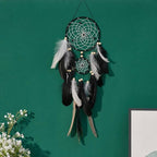 Set of 5 Large Boho Dream Catcher Wall Hanging, Native American Indian Decor, Witchy Macrame Dreamcatcher, DIY Kit for Adults and Kids, Vintage Wall Decor for Bedroom and Wedding