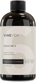 VINEVIDA [16 Fl Oz] Banana Nut Bread Fragrance Oil for Cold Air Diffusers, Essential Oils for Diffuser Oil Refill & Air Freshener Room Spray