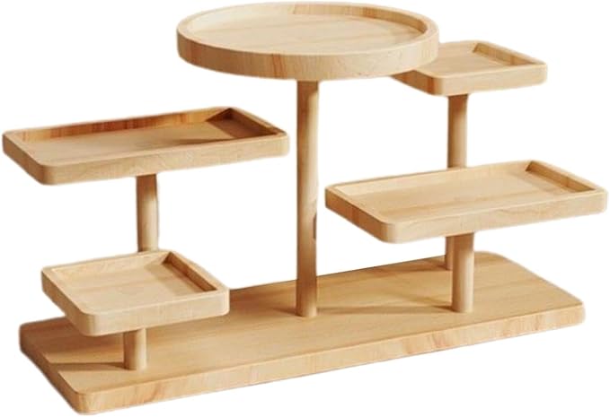 Multi-Layer Display Rack, Collection Statue, Counter Display Rack, Stand for Home Parties, 30x13.5x23cm