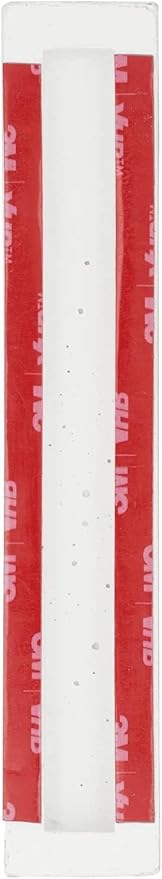A&S Mezuzot Modern Concrete Mezuzah Case with Scroll, Easy Peel and Stick Mezuza (Ivory+ Gold Shin, 5 Inches)