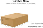 Cardboard shoe organizer boxes Socks, Underwear,Stationery,papers, Photos, file box shoe rack Office closet organizers and storage Warehouse Stackable Drawer Storage bins 13.7 x 9.7 x 5.5in 12 Pack