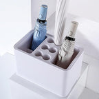 Cabilock Plastic Outdoor Umbrella Stand with Drain Tray