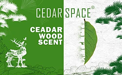 Cedar Blocks for Clothes Storage, Cedar Wood Chips and Balls for Drawer 60PCS, Closet and Kitchen Freshener, 100% Natural Cedar Blocks
