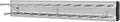Rev-A-Shelf Pull Out 12" Side Mount Extending Closet Tie & Belt Organization Storage Rack Holder for Up to 23 Ties, Chrome, TRC-12CR