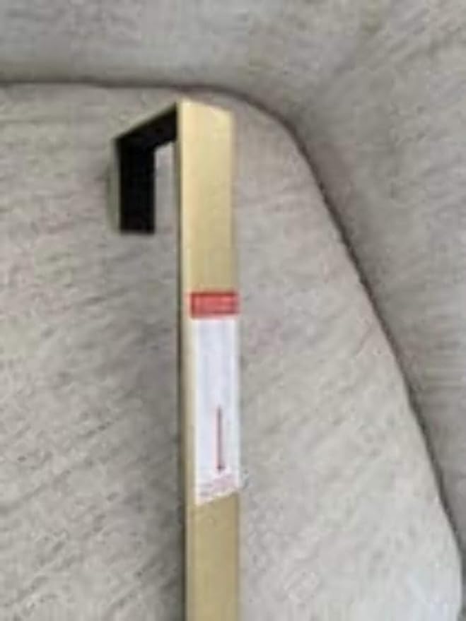 Ashland Adjustable Matte Gold Metal Wreath Hanger Hook