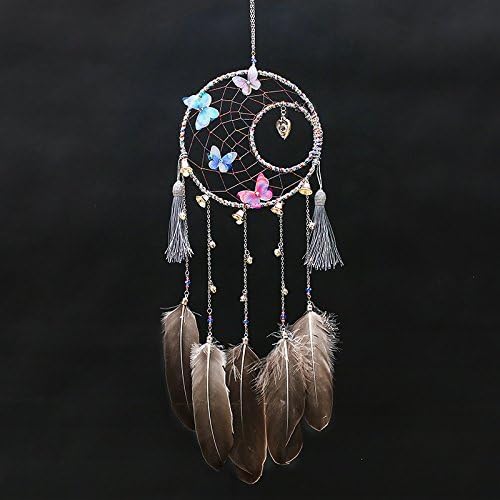 Handmade Antique Bells Exquisite Heart Butterfly Moon Dream Catcher Home Hanging …