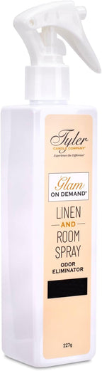 Tyler Candle Company - Spray On Demand - HIgh Maintenance Fragrance - 227g / 8oz, Clear