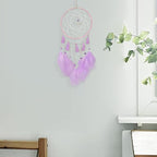 Dream Catchers Purple Dream Catcher Wall Decor for Bedroom Kids Girls Boys Birthday Gift Handmade Feather Hanging Ornaments
