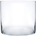 Royal Imports Flower Glass Vase Decorative Centerpiece for Home or Wedding - Cylinder Shape, 5"x5", Clear