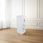 Square Metal Umbrella Stand: Modern Umbrella Storage Rack For Entryway Indoor And Outdoor Use - Elegant Storage Holder Bucket