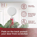 Haute Decor Attract Magnetic Hanger, 1 Pack - Strong Magnet Hook for Metal Doors and Surfaces