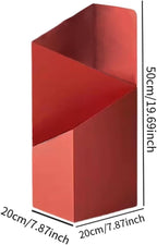 Fenteer Double Layers Umbrella Stand Umbrella Holder Decor Minimalist, Umbrella Storage Rack Umbrella Organizer for Entryway, Red