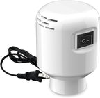 Vacuum Storage Bags Electric Air Pump, Dual-Interface Design Compatible With Various Vacuum Seal Bags For Clothing/Quilts/Blankets(white)