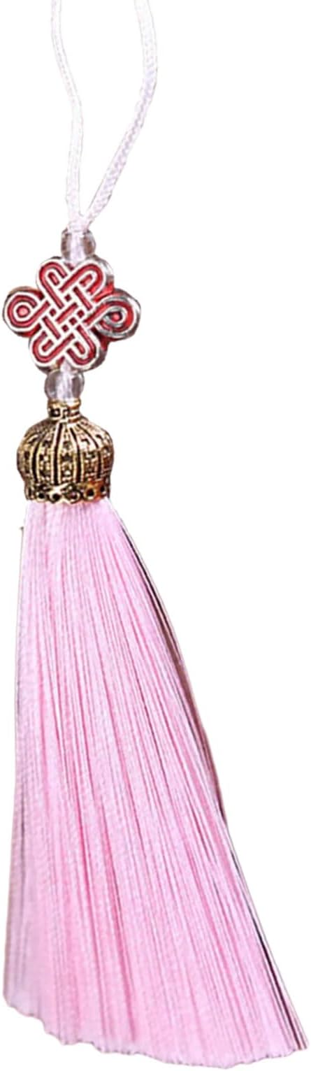 Chinese Knot Tassels Pendant Handmade Polyester Tassels Chinese Tassels Great for Home Decors and Festival Ornament