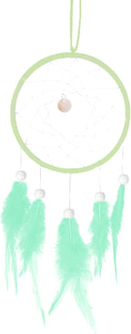 PATIKIL DIY Dream Catcher Kit, Making Dream Catcher Supplies Wall Hanging Handmade Dream Catcher Kits for Beginner Style 3, Mint Green