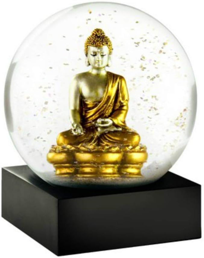 Gold Buddha Snow Globe