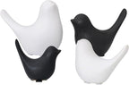 Notakia Small Birds Statues Black Modern Farmhouse Decor Deals, Farmhouse Decor for Kitchen Counter, Bathroom Shelf, Living Room, Office Sculpture, Knick Knacks for Shelves