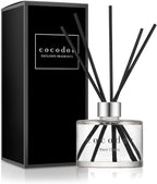 COCODOR Signature Reed Diffuser Set/Black Cherry / 6.7oz /1 Pack/Home Fragrance Diffuser, Oil Scent Diffuser for Bathroom Shelf Decor
