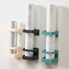 PRETYZOOM Wall-Mounted Umbrella Rack with Detachable Drip Tray Creative Umbrella Holder Shelf for Entryway Bathroom Kitchen Neat Storage Organizer