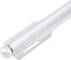 FIRJOY 12" Valet Rod for Closet Pull Out (1 Pack, White)