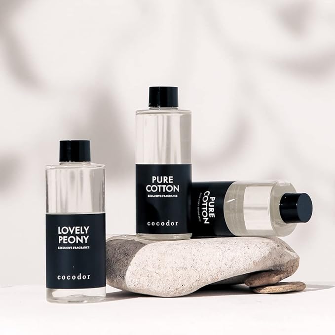 COCODOR Reed Diffuser Oil Refill/Black Cherry/6.7oz(200ml)/1 Pack/Aroma Therapy, Home Fragrance, Scented Oils, Oils for Reed Diffuser