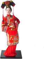 NW Chinese Traditional Handicraft Silk Figurine Collectible Chinese Ancient Character Ornaments for Home Decoration(1811)