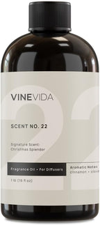 VINEVIDA [16 Fl Oz] Christmas Splendor Fragrance Oil for Cold Air Diffusers, Essential Oils for Diffuser Oil Refill & Air Freshener Room Spray
