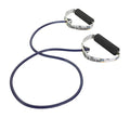 THERABAND Resistance Tubing with Soft Handles, Blue, Extra Heavy Level, 48" Latex Stretch Resistance Bands for Exercise, Professional Workout Bands for Upper & Lower Body, Color-Coded Levels