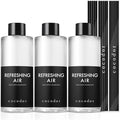 COCODOR Reed Diffuser Oil Refill/Refreshing Air/6.7oz(200ml)/3 Pack/Aroma Therapy, Home Fragrance, Scented Oils, Oils for Reed Diffuser, Office Décor, Decoration