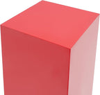 6Pcs Square Display Pedestal Stands Set for Party, Metal Display Stand Plinth Pillars, Cake Stands Pillars for Wedding Birthday Art Decor Risers, 11.8*31.5" (L), 11.02*25.6" (M), 10.24*23.6" (S)