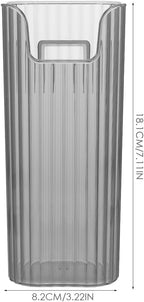 HOMSFOU Wall Mounted Umbrella Storage Holder 7.12X3.22X3.18In Punch Free Organizer for Entryway and Hallway Space Saving Indoor Umbrella Stand and Cane Holder