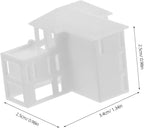 Mini Villa Model Realistic Ornament for Sand Table Decor for Architectural Collectibles Dollhouse Accessories and Landscape Displays