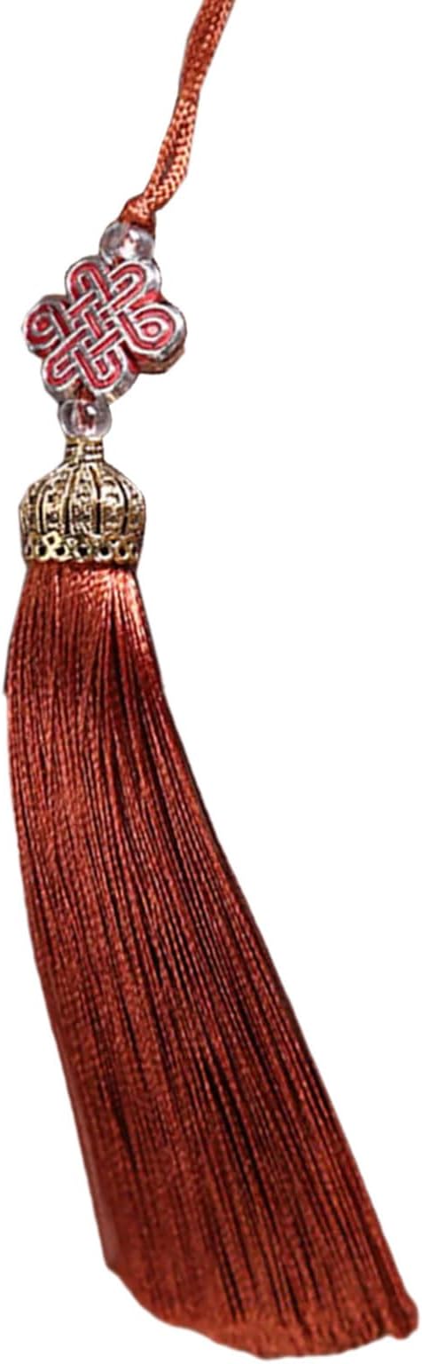 Chinese Knot Tassels Pendant Handmade Polyester Tassels Chinese Tassels Great for Home Decors and Festival Ornament