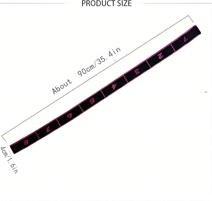 Fitness Resistance Bands with Handles, Fitness Resistance Band for Stretching and Yoga