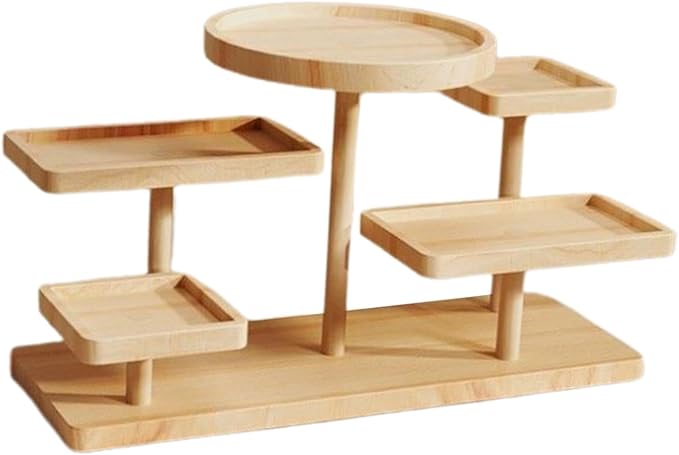 Multi-Layer Display Rack, Collection Statue, Counter Display Rack, Stand for Home Parties, 30x13.5x23cm